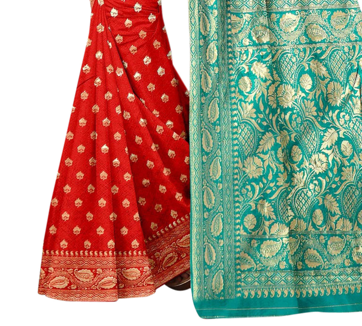 Banarasi Jacquard Saree With Blouse