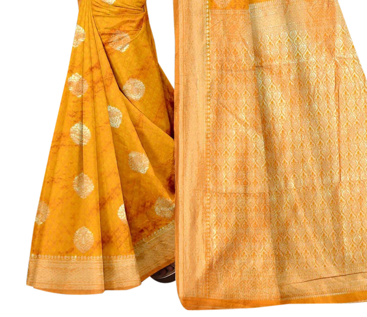 Banarasi Jacquard Saree With Blouse