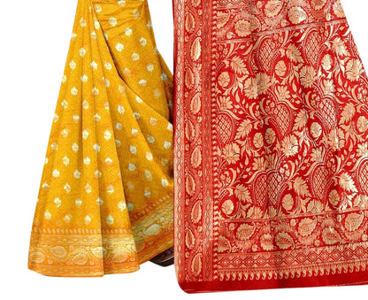 Banarasi Jacquard Saree With Blouse