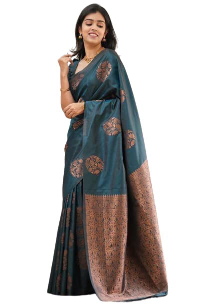 Banarasi Jacquard Saree With Blouse