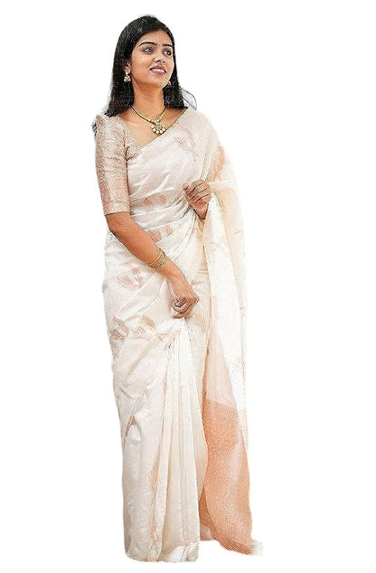 Banarasi Jacquard Saree With Blouse