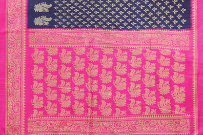 Supikart Printed Art Silk Saree with Blouse