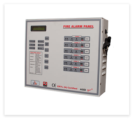 Fire Alarm Control Panel 6 Zone